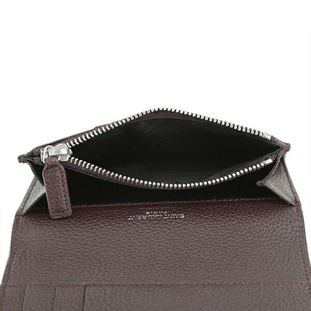 Saint Laurent Bifold Wallet Compact Wallet Bordeaux - Picture 7 of 9